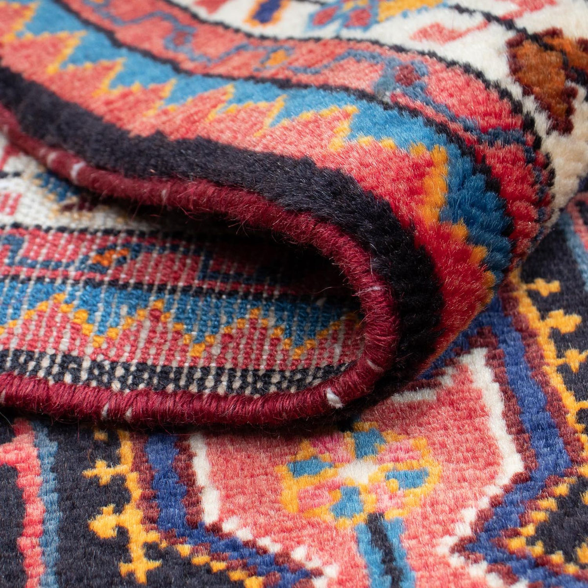 Perser Rug - Nomadic - 128 x 82 cm - dark blue