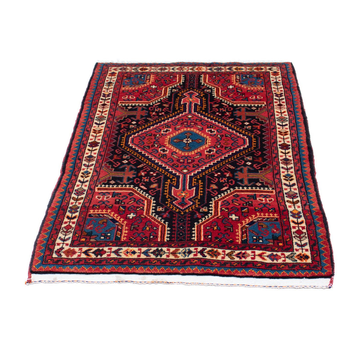 Perser Rug - Nomadic - 128 x 82 cm - dark blue