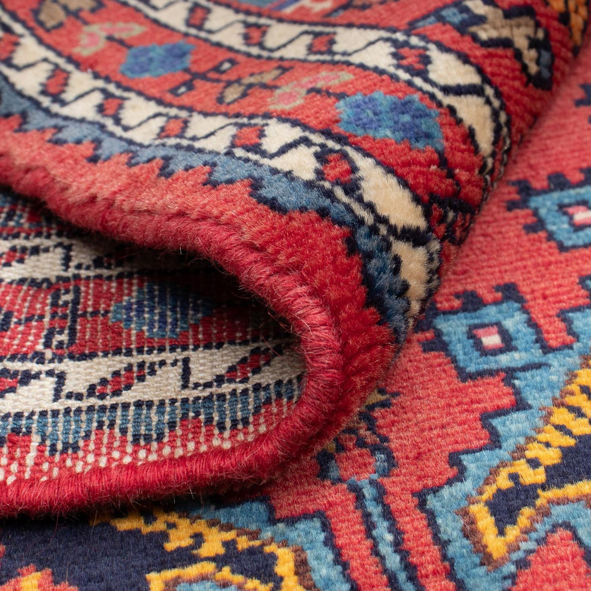 Perser Rug - Nomadic - 130 x 90 cm - red