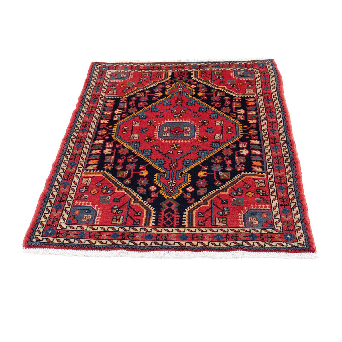 Perser Rug - Nomadic - 130 x 90 cm - red