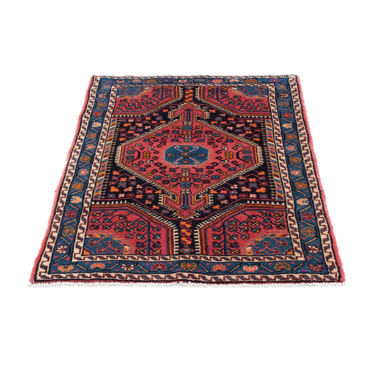 Perser Rug - Nomadic - 118 x 83 cm - dark blue