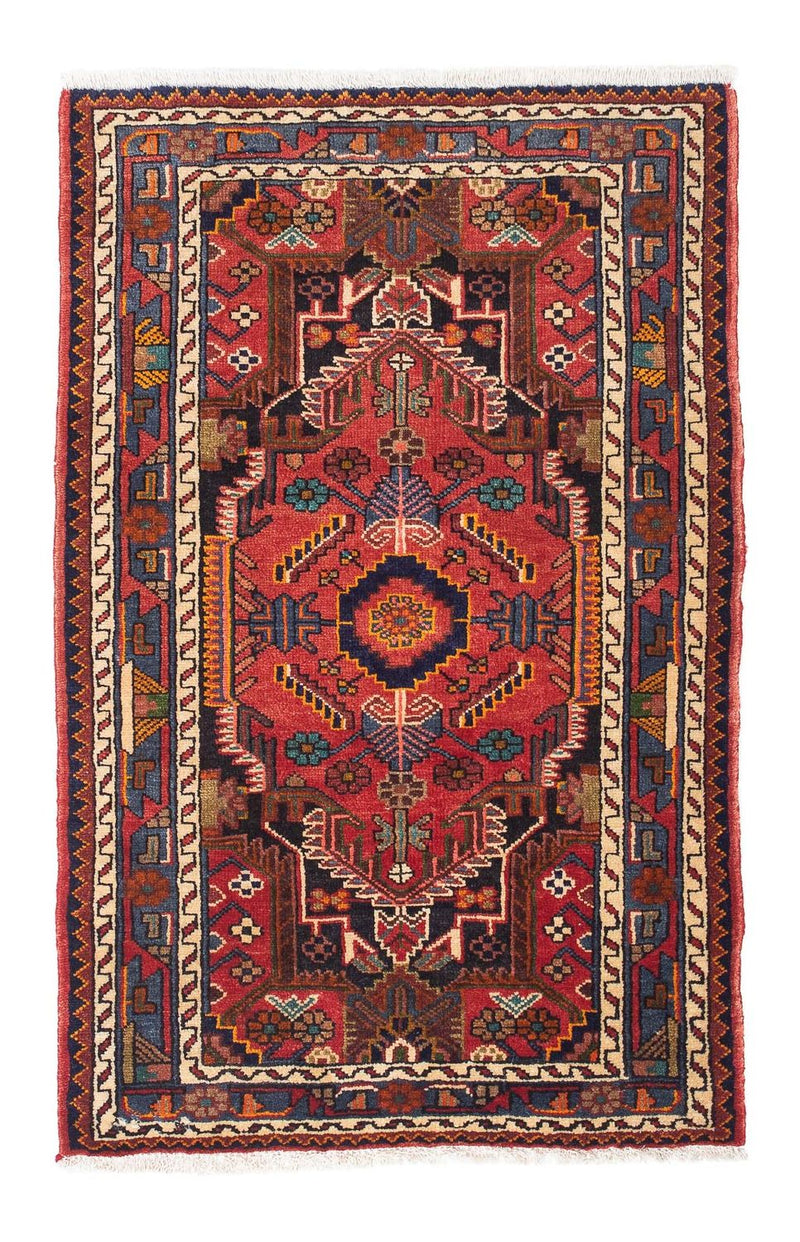 Perser Rug - Nomadic - 127 x 84 cm - red