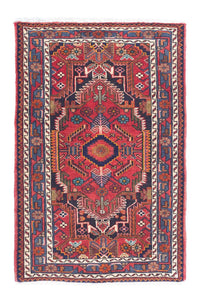 Perser Rug - Nomadic - 127 x 86 cm - red