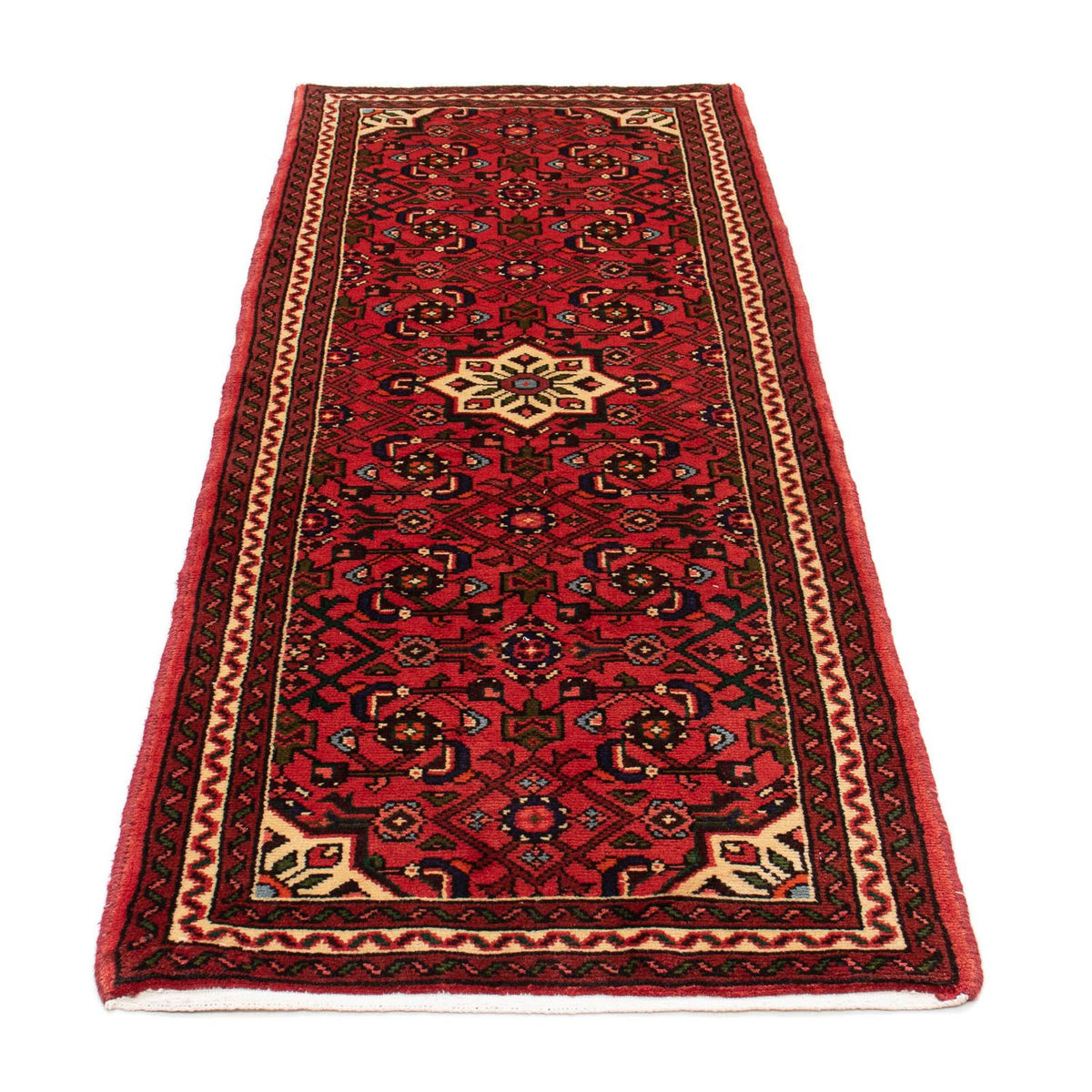 Runner Perser Rug - Nomadic - 200 x 72 cm - dark red