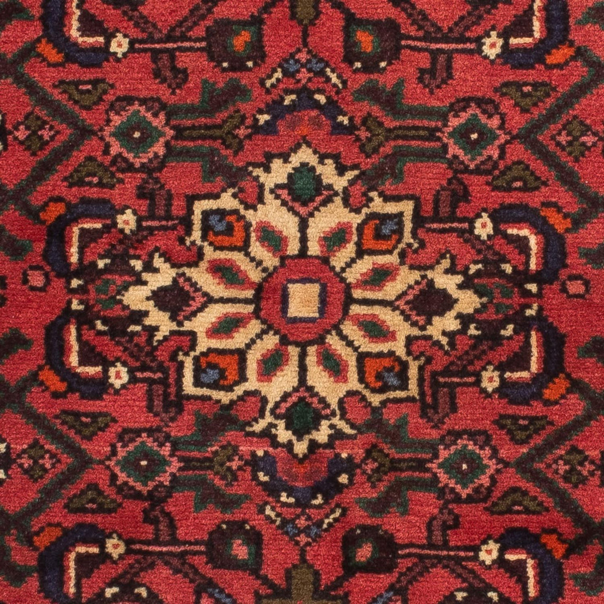 Runner Perser Rug - Nomadic - 196 x 70 cm - dark red