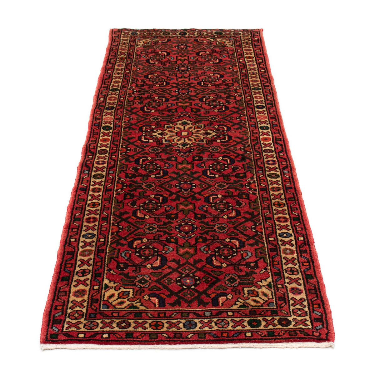 Runner Perser Rug - Nomadic - 196 x 70 cm - dark red