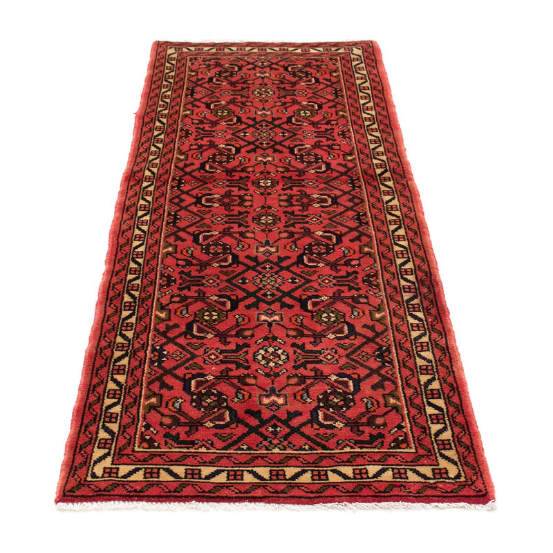 Runner Perser Rug - Nomadic - 198 x 70 cm - dark red