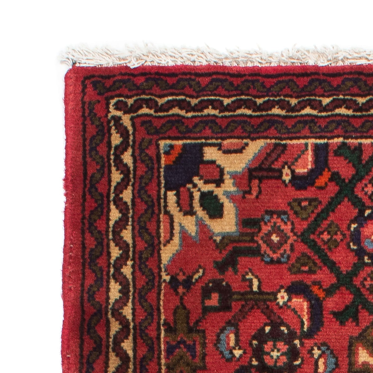 Runner Perser Rug - Nomadic - 195 x 72 cm - dark red