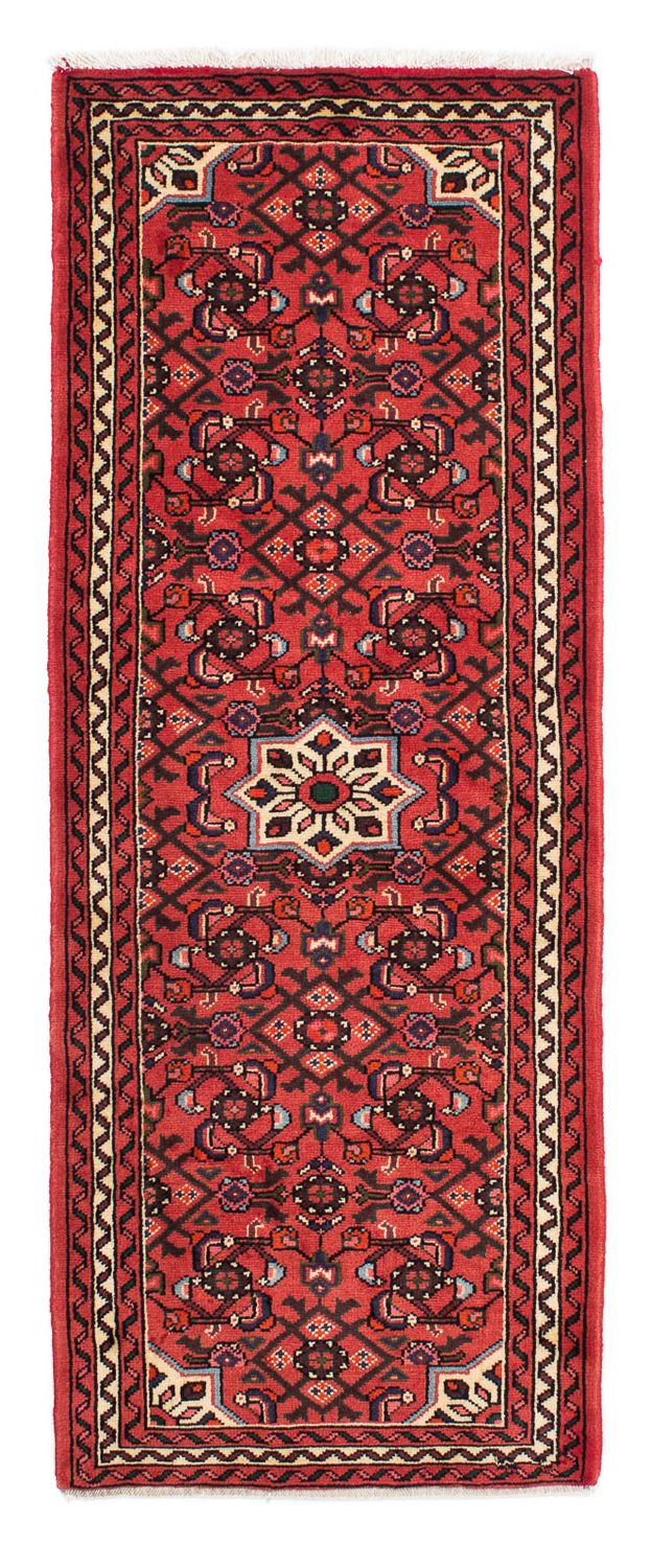 Runner Perser Rug - Nomadic - 198 x 75 cm - dark red