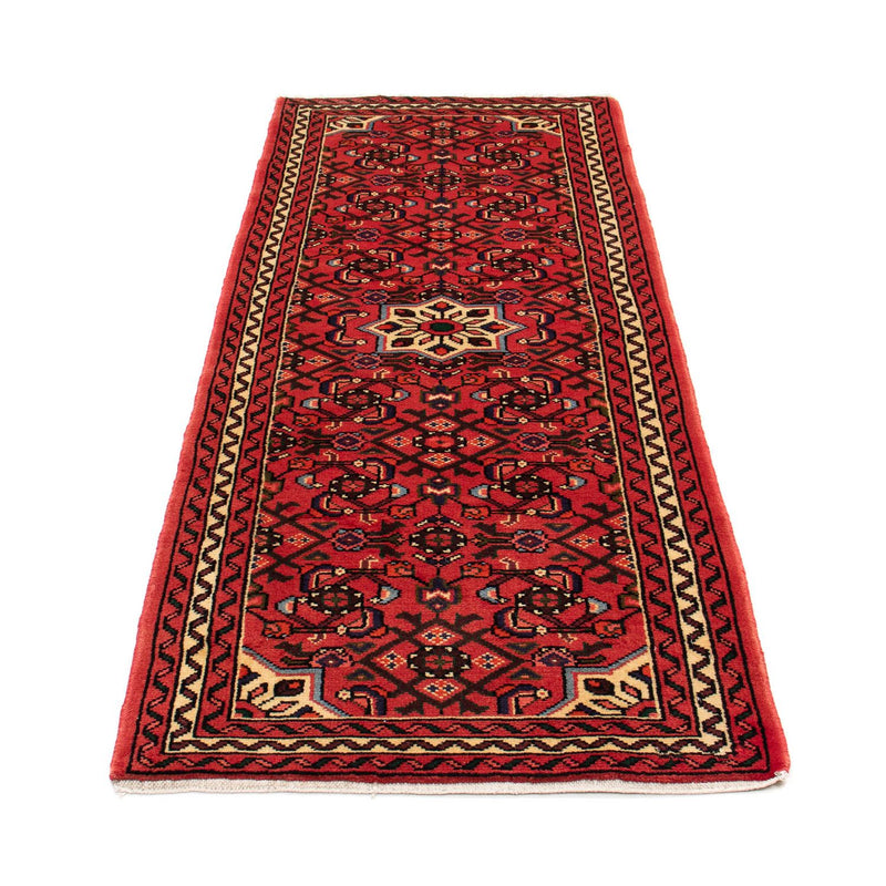 Runner Perser Rug - Nomadic - 198 x 75 cm - dark red