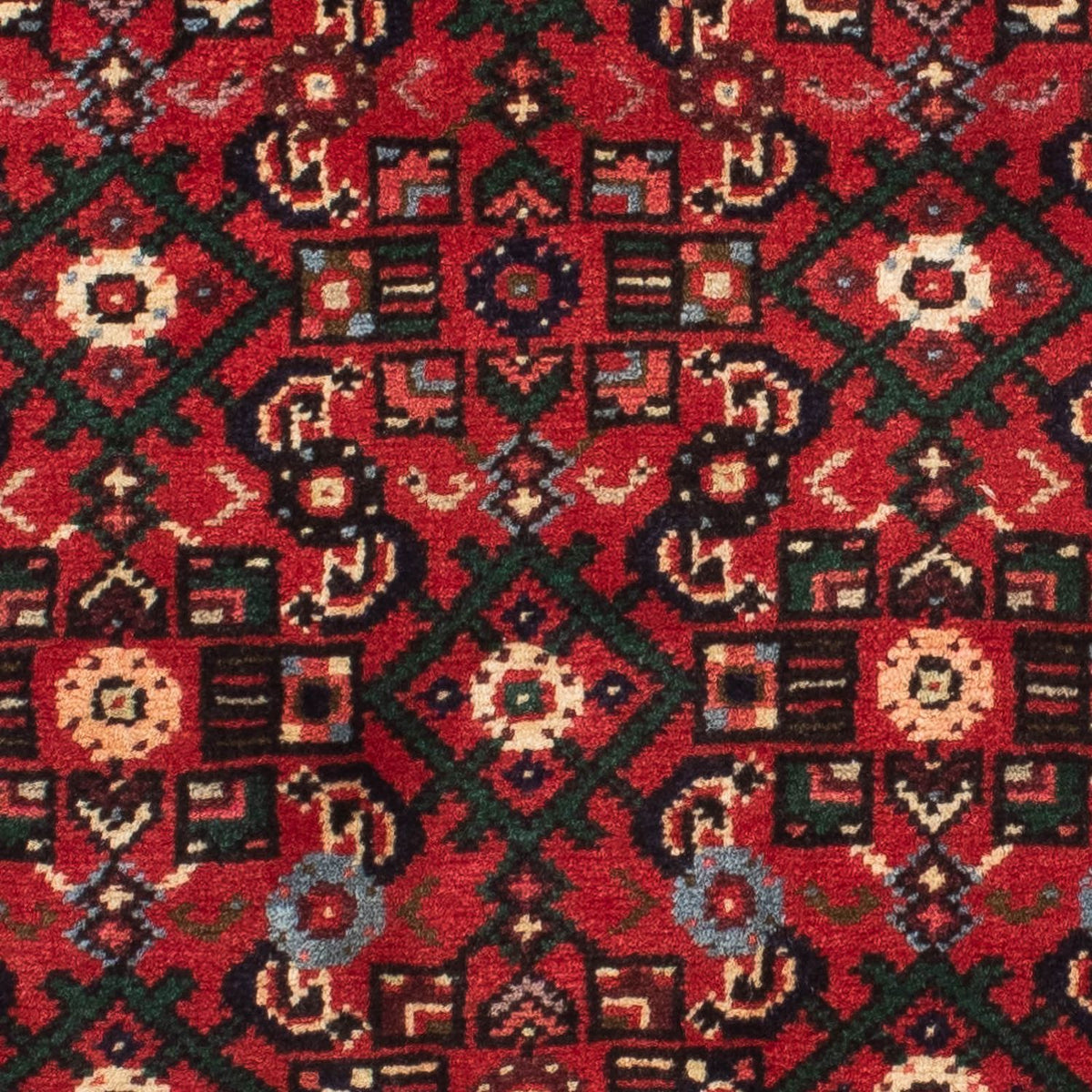 Runner Perser Rug - Nomadic - 210 x 76 cm - dark red