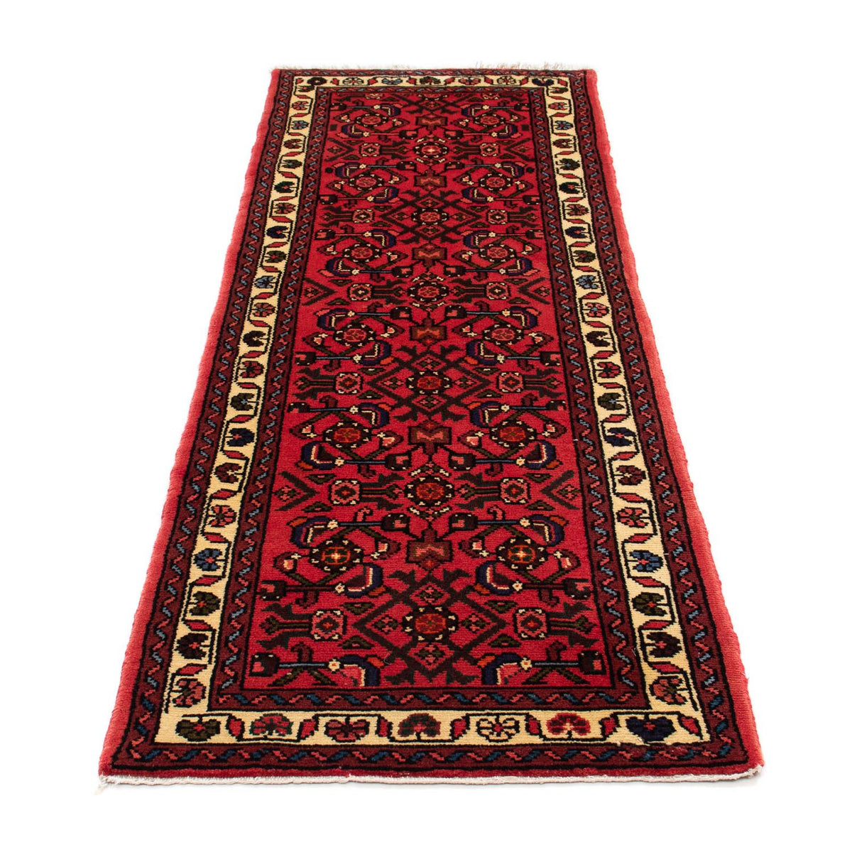 Runner Perser Rug - Nomadic - 195 x 70 cm - dark red