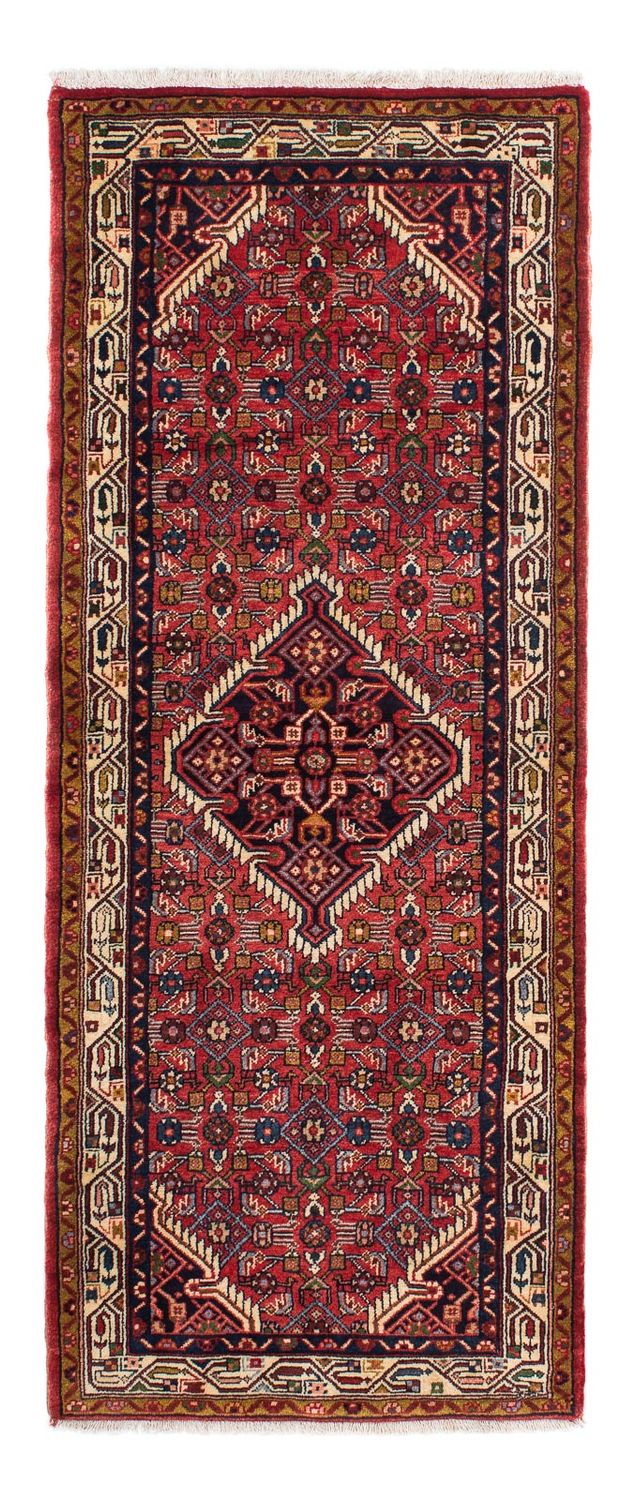 Runner Perser Rug - Nomadic - 200 x 78 cm - dark red