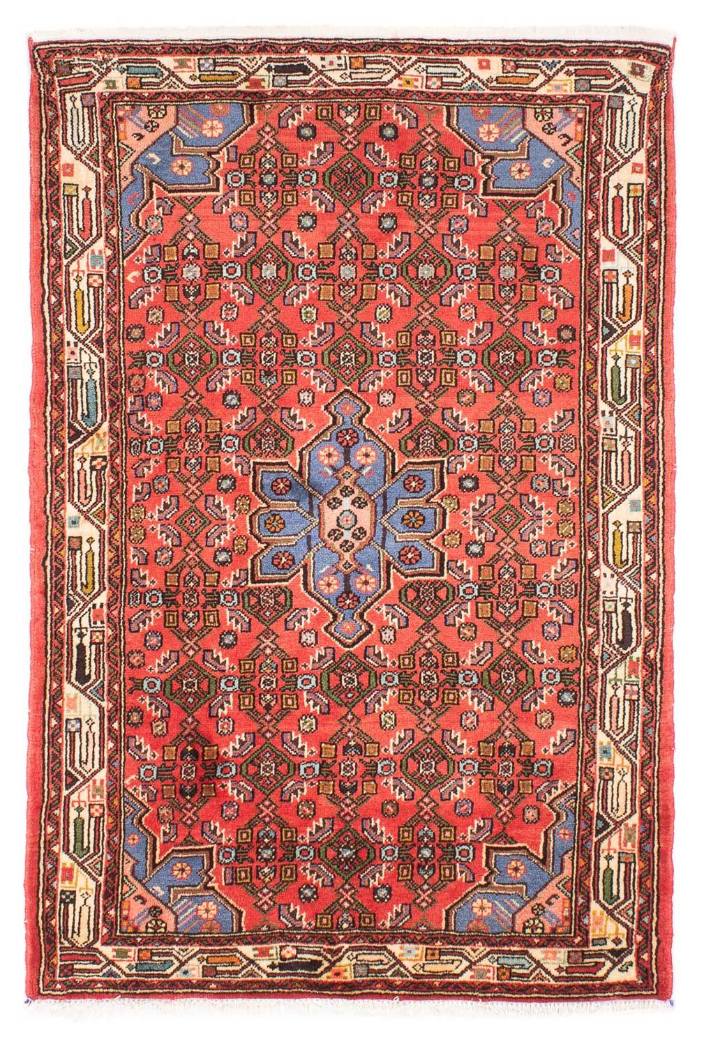 Perser Rug - Nomadic - 150 x 102 cm - red