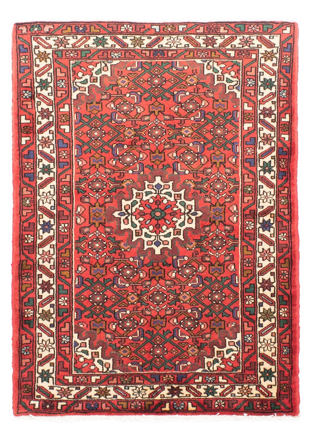 Perser Rug - Nomadic - 147 x 102 cm - red