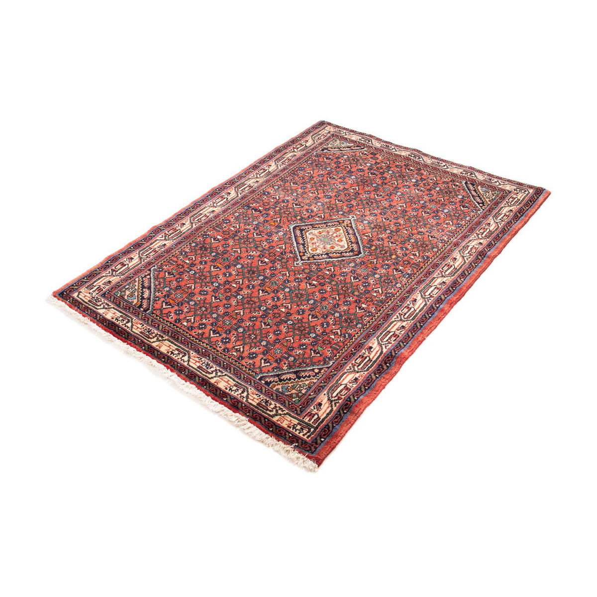 Perser Rug - Nomadic - 142 x 104 cm - dark red