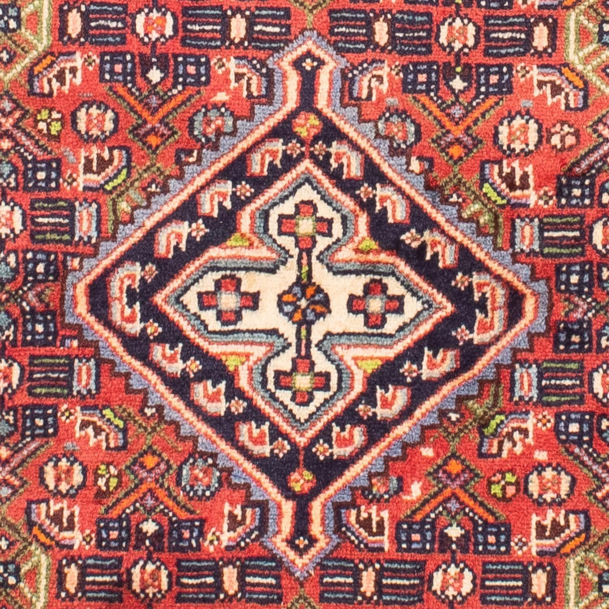 Perser Rug - Nomadic - 146 x 105 cm - red