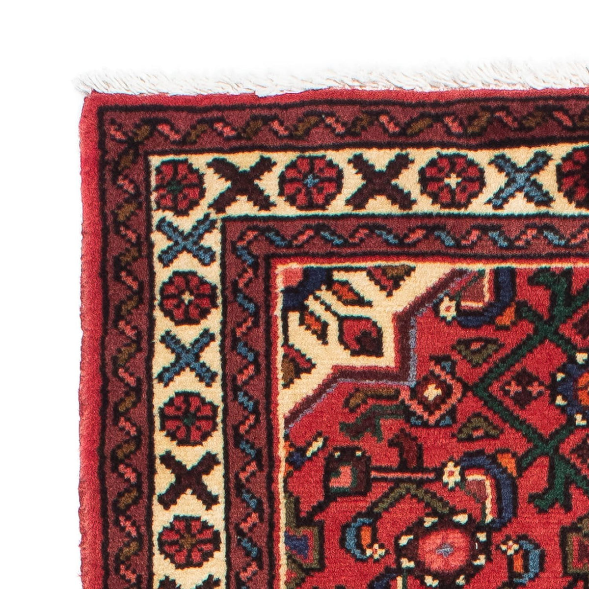 Runner Perser Rug - Nomadic - 203 x 70 cm - dark red