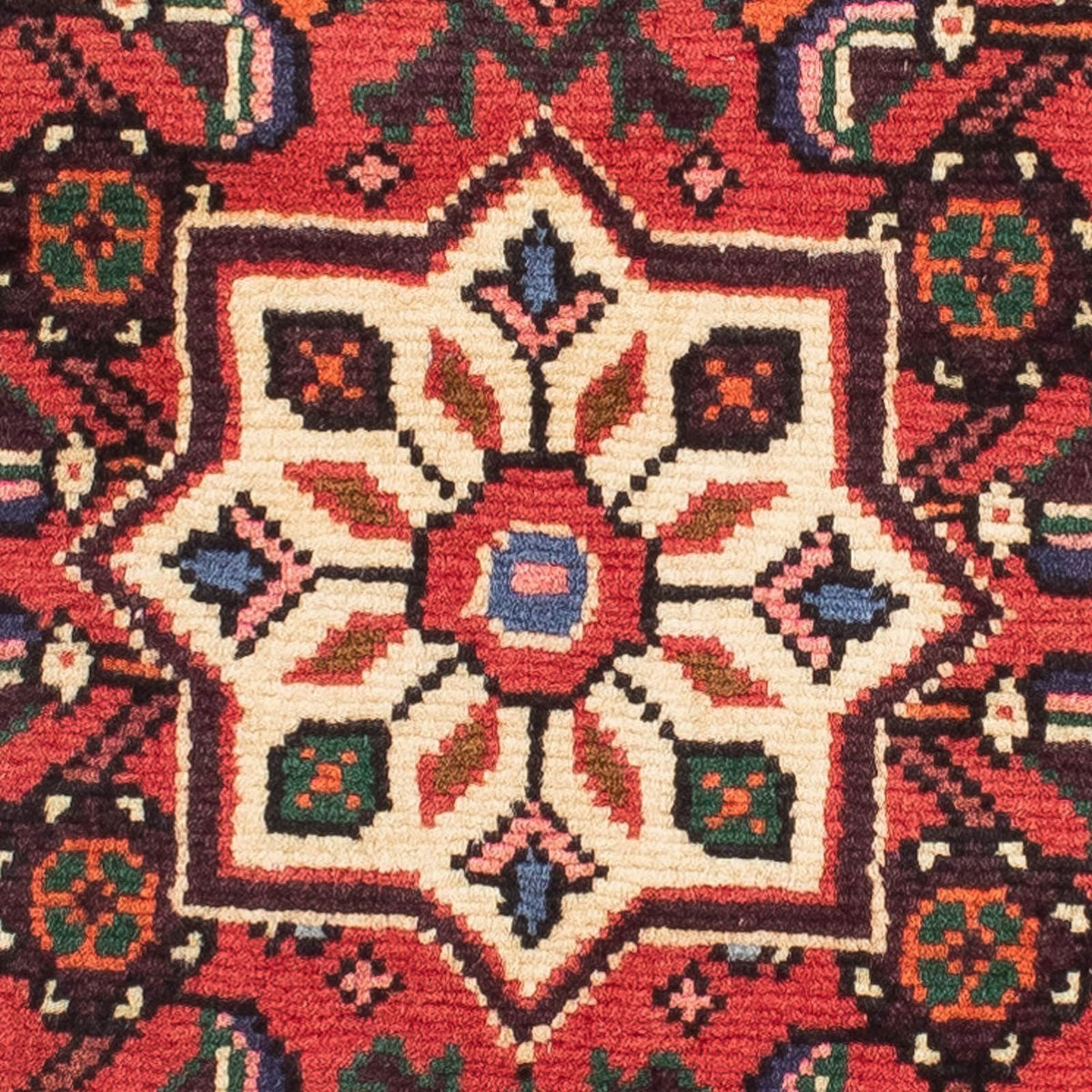 Runner Perser Rug - Nomadic - 200 x 73 cm - dark red