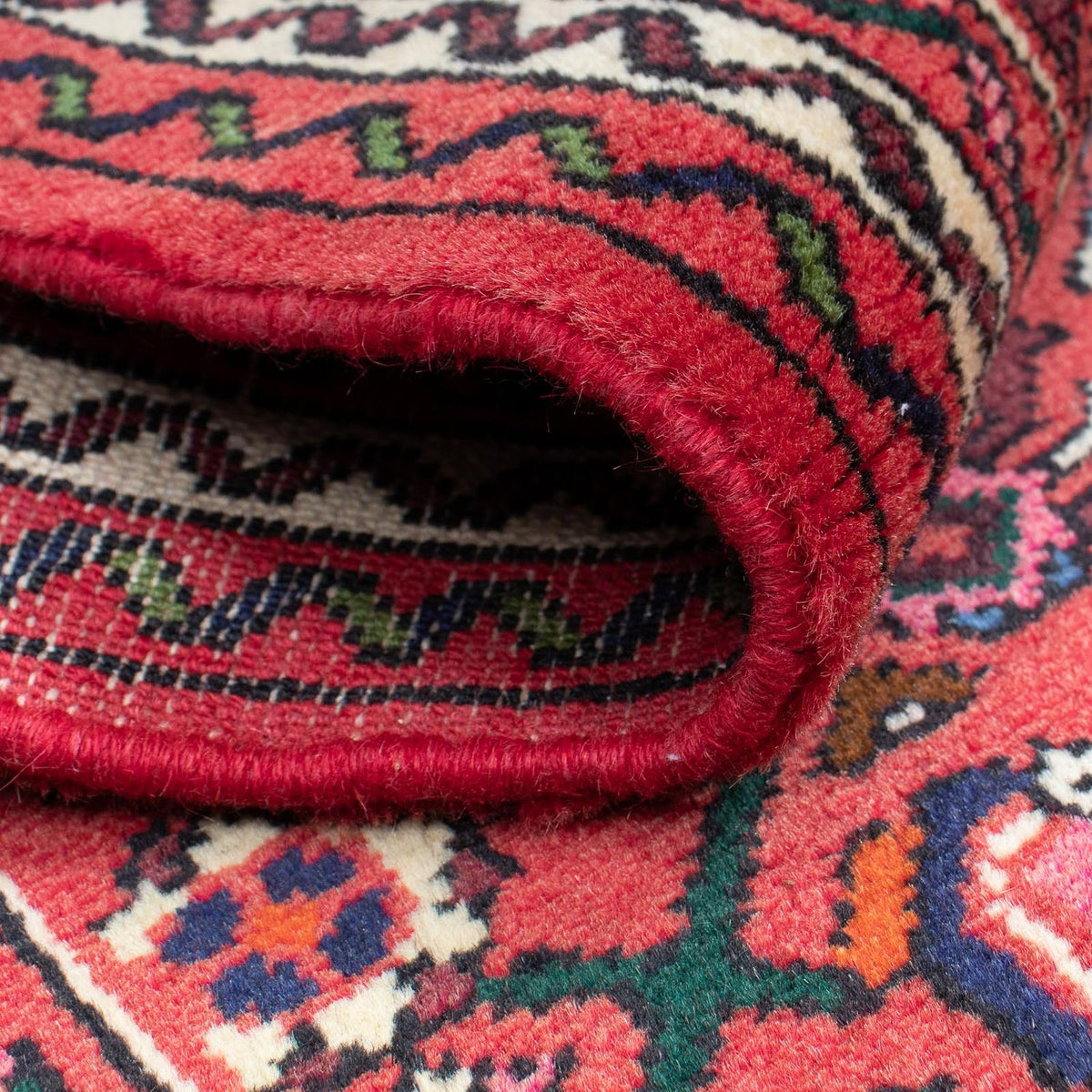 Runner Perser Rug - Nomadic - 200 x 76 cm - dark red