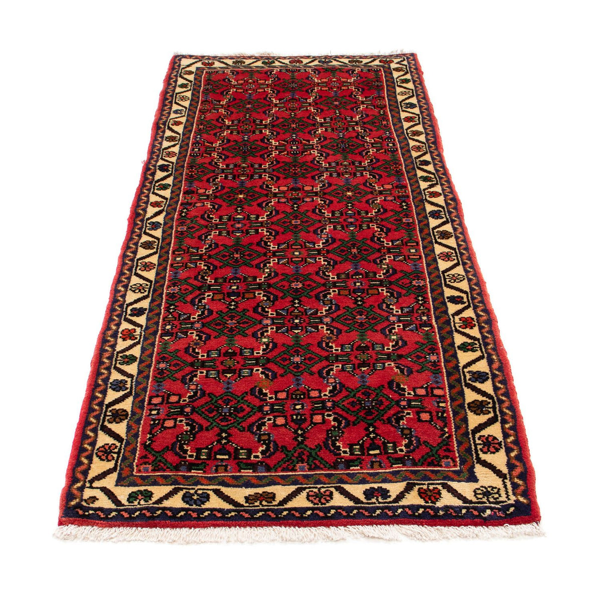 Runner Perser Rug - Nomadic - 200 x 80 cm - dark red