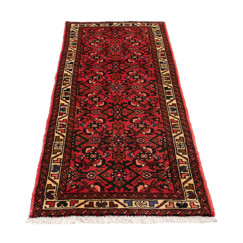 Runner Perser Rug - Nomadic - 195 x 68 cm - dark red