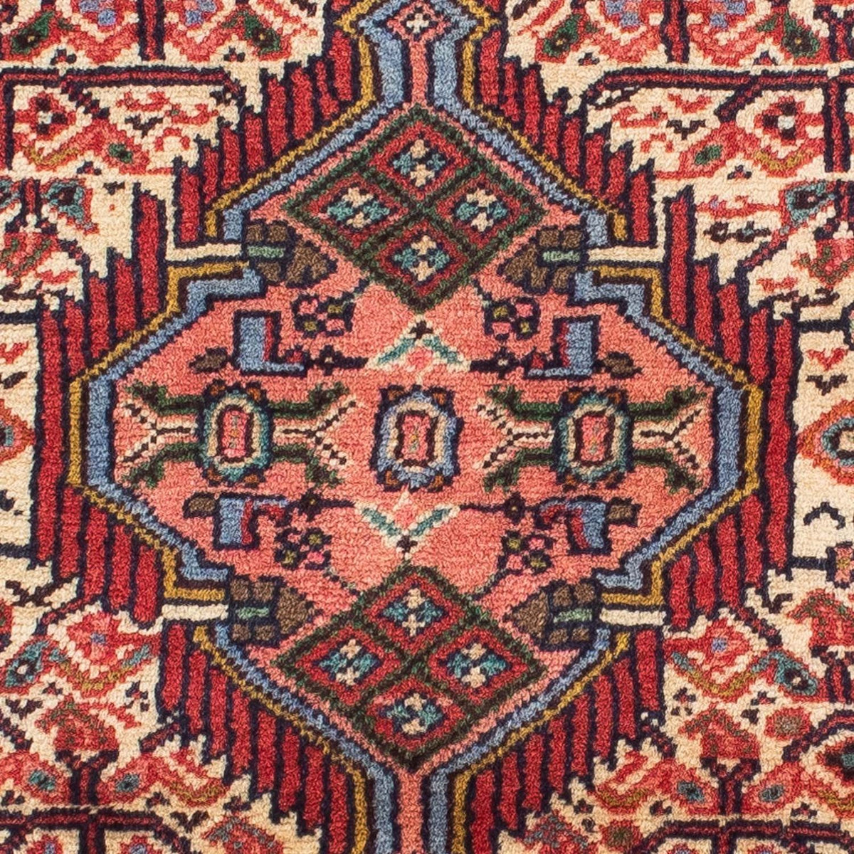 Runner Perser Rug - Nomadic - 210 x 78 cm - light red