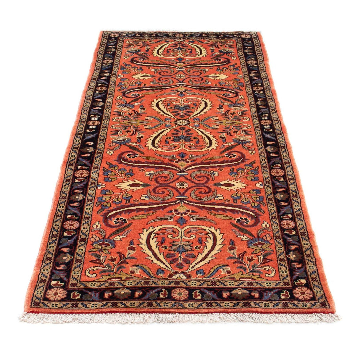 Runner Perser Rug - Nomadic - 220 x 83 cm - light red