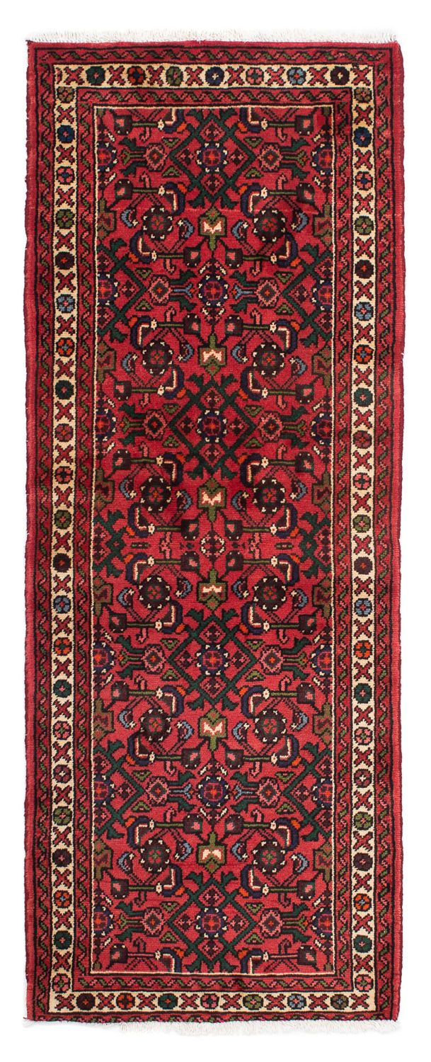 Runner Perser Rug - Nomadic - 198 x 75 cm - dark red