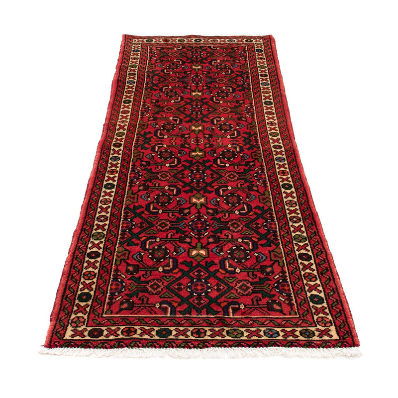 Runner Perser Rug - Nomadic - 198 x 75 cm - dark red
