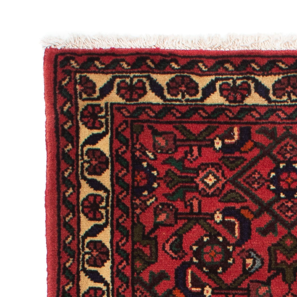Runner Perser Rug - Nomadic - 195 x 75 cm - dark red