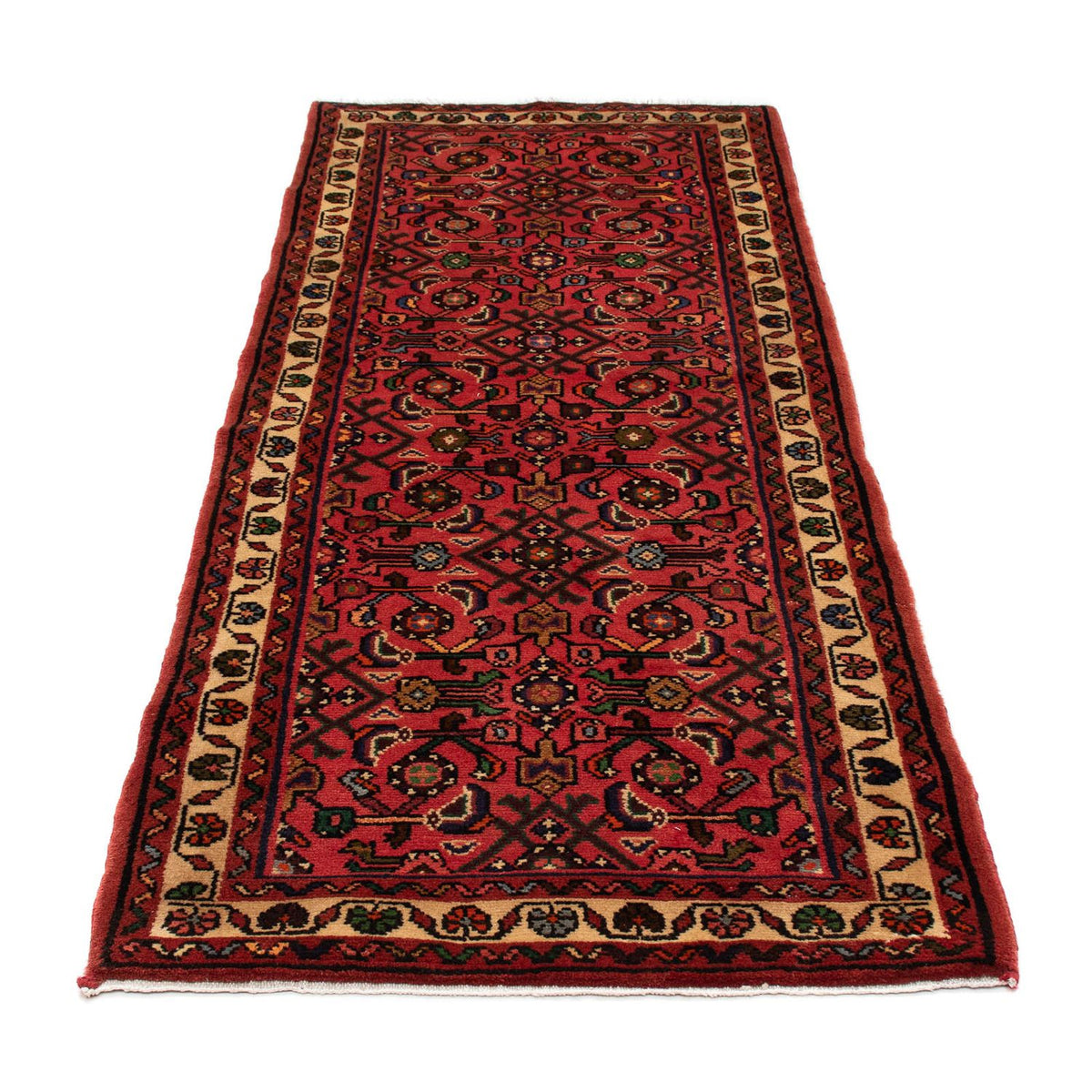 Runner Perser Rug - Nomadic - 200 x 80 cm - dark red