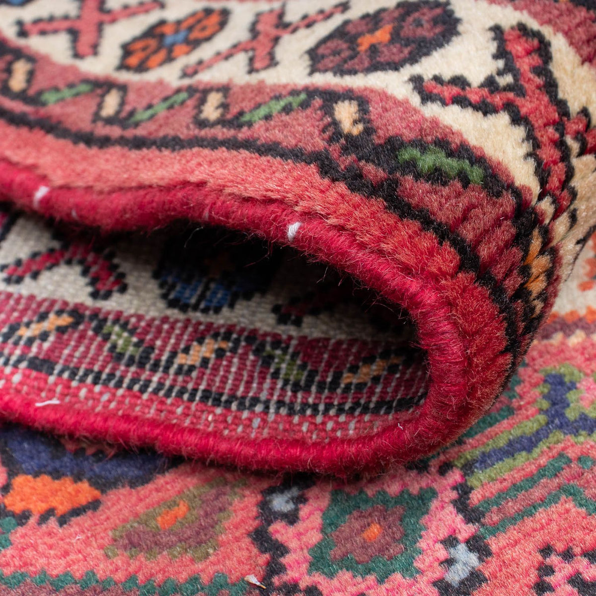 Runner Perser Rug - Nomadic - 210 x 73 cm - dark red