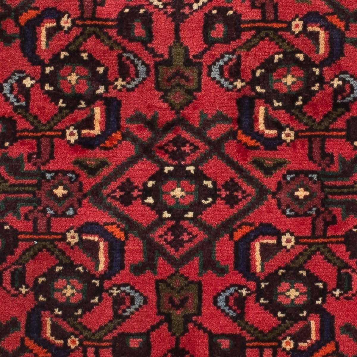 Runner Perser Rug - Nomadic - 200 x 70 cm - dark red