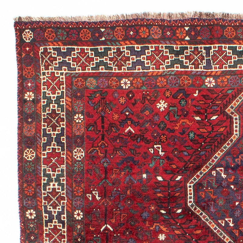 Perser Rug - Nomadic - 300 x 208 cm - dark red