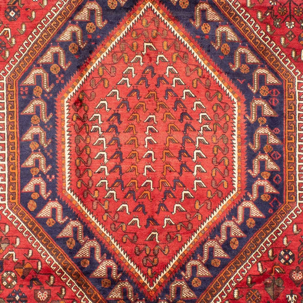 Perser Rug - Nomadic - 298 x 207 cm - red