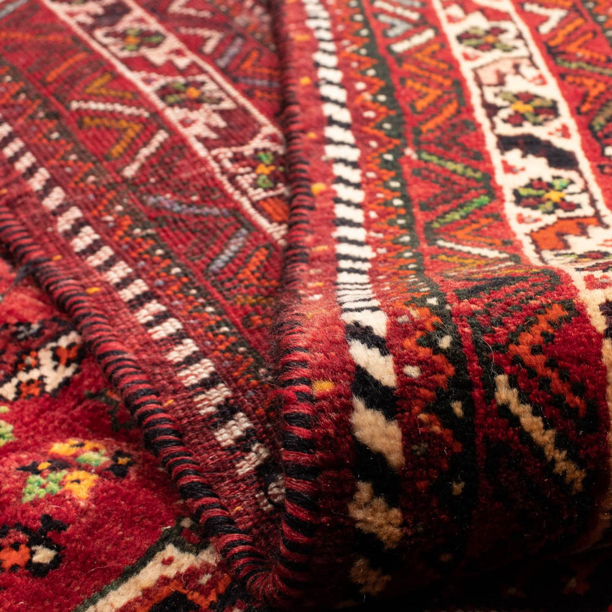 Perser Rug - Nomadic - 330 x 240 cm - dark red