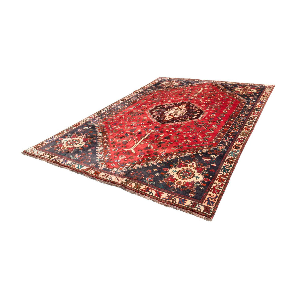 Perser Rug - Nomadic - 302 x 207 cm - red