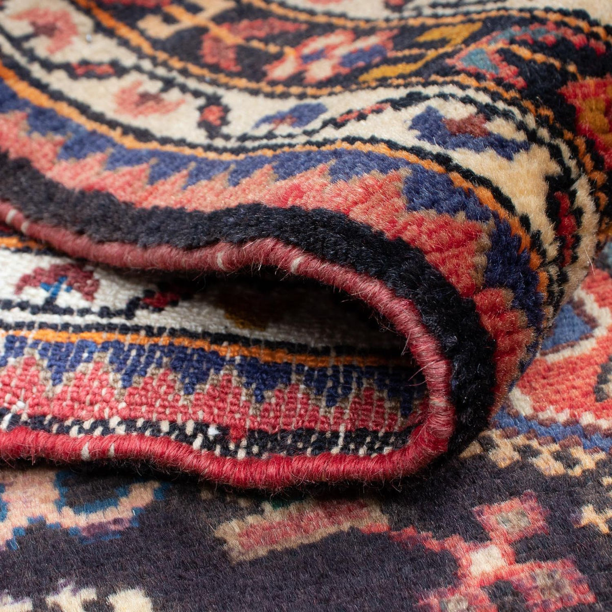 Perser Rug - Nomadic - 130 x 85 cm - dark blue