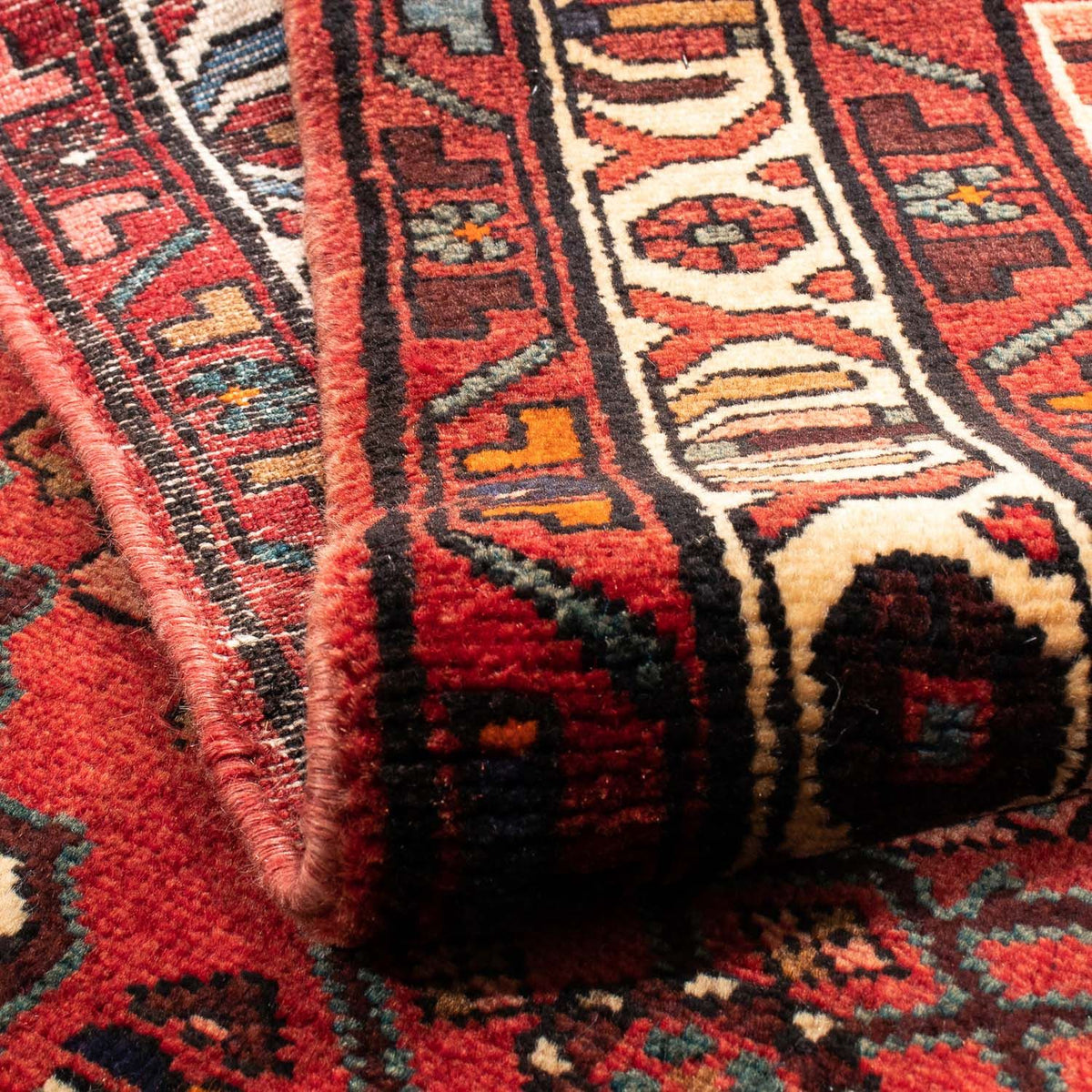 Perser Rug - Nomadic - 162 x 110 cm - dark red