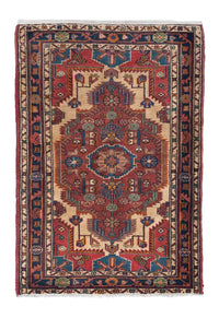 Perser Rug - Nomadic - 130 x 95 cm - multicolored