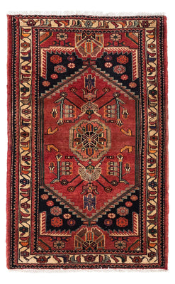 Perser Rug - Nomadic - 142 x 90 cm - red