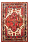 Hosseinabad Rug 142x205cm - Persian Rugs - Rectangle / Red / 142 x 205 cm Rectangle
