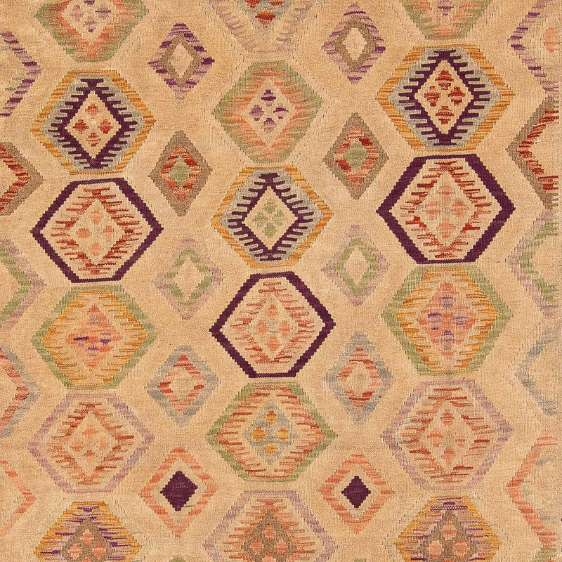 Kelim Rug - Splash - 290 x 200 cm - light brown