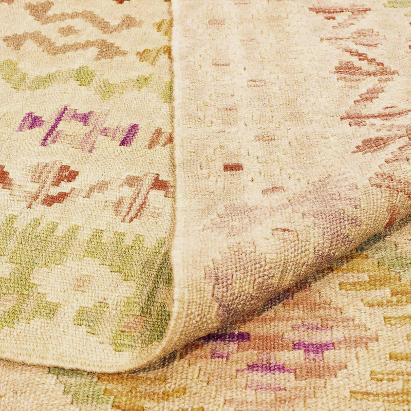 Kelim Rug - Splash - 290 x 200 cm - light brown