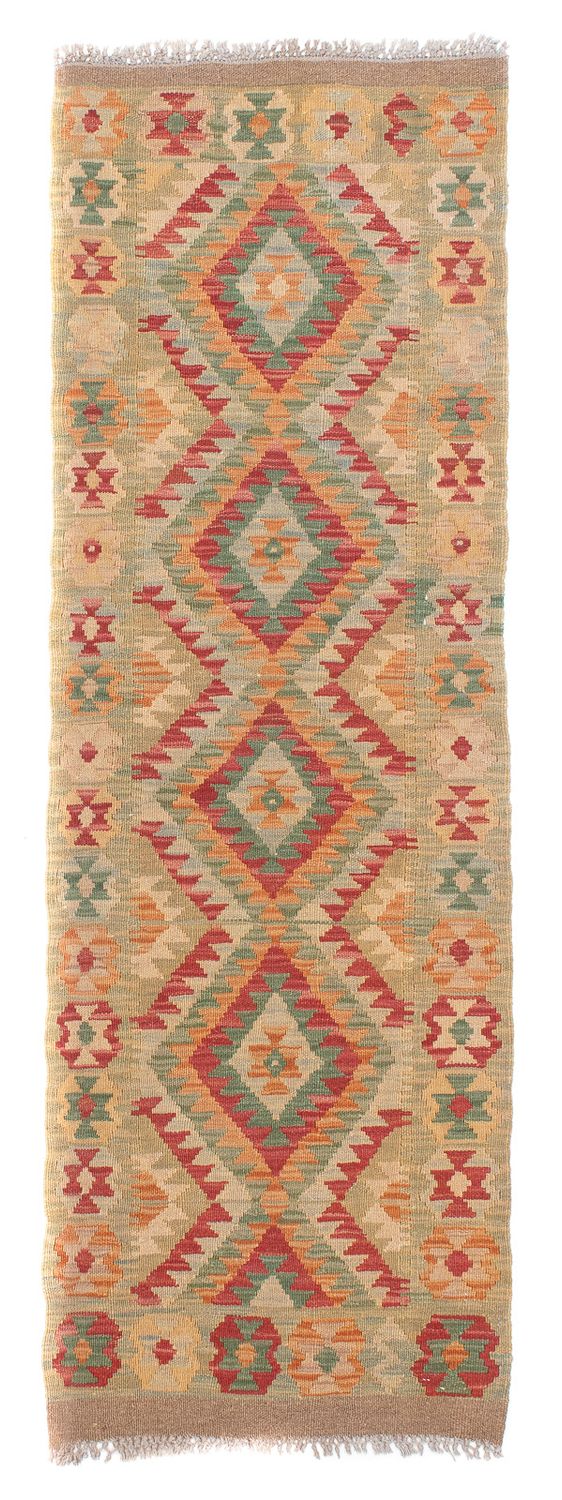 Runner Kelim Rug - Splash - 194 x 63 cm - multicolored