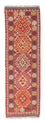 Runner Kelim Rug - Splash - 183 x 58 cm - red