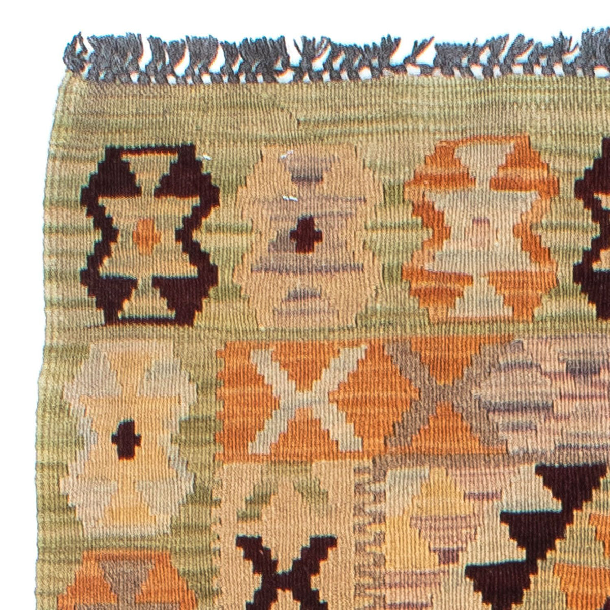 Runner Kelim Rug - Oriental - 200 x 69 cm - beige