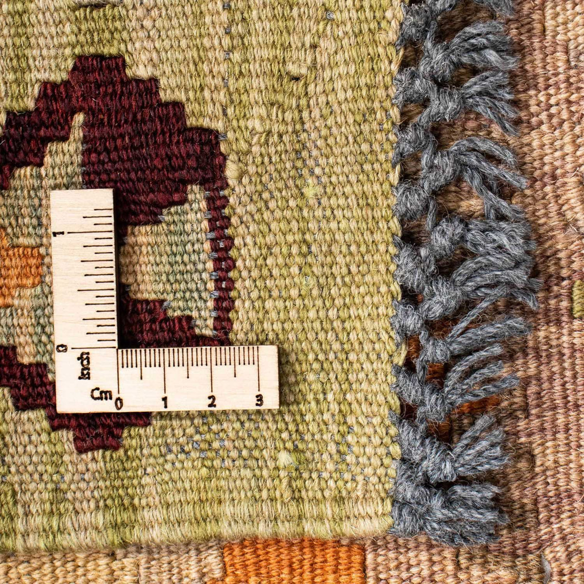 Runner Kelim Rug - Oriental - 200 x 69 cm - beige