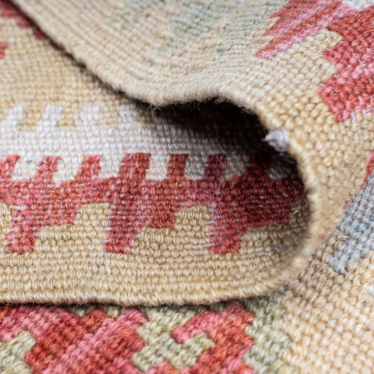 Runner Kelim Rug - Splash - 287 x 83 cm - multicolored